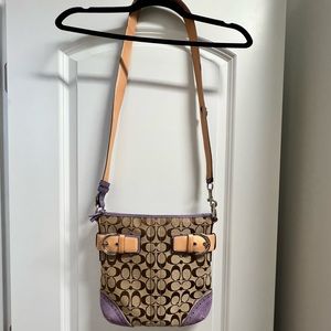 Authentic Coach Crossbody Carried Once